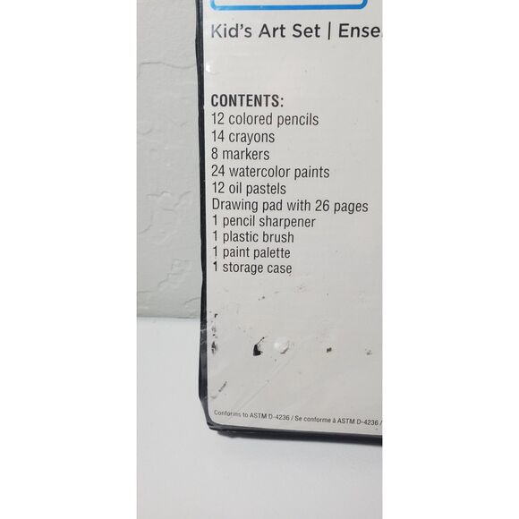 Kid's Art Set, Giltter and Crayons - Picture 5 of 9